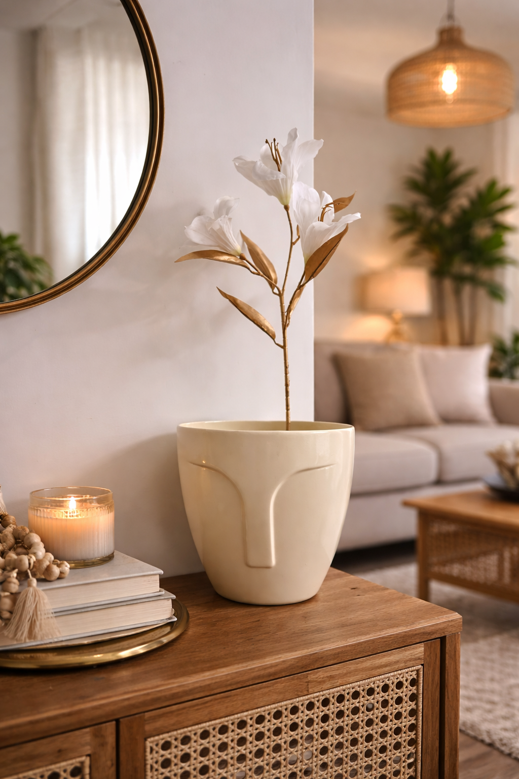 Face Mini Planter