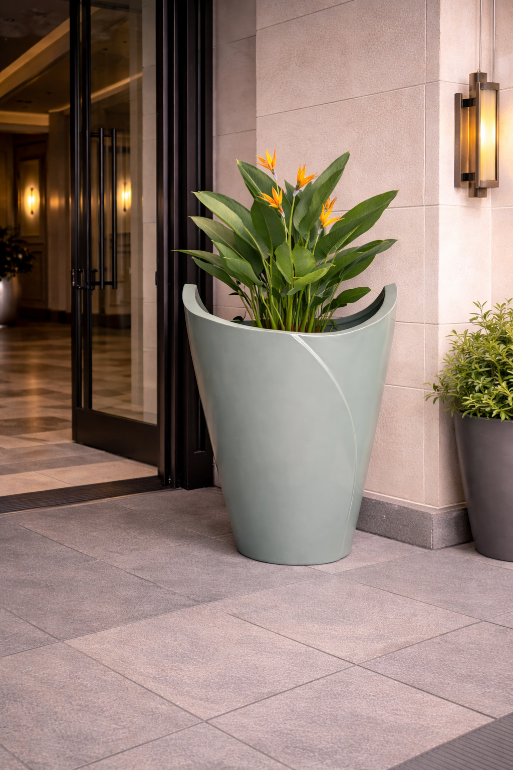 U Shaped Large Planter