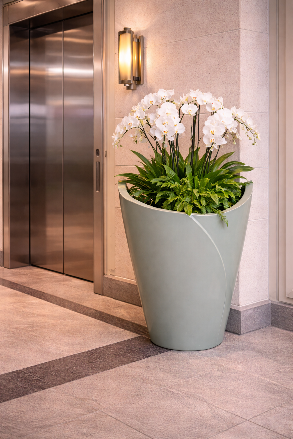 U Shaped Large Planter view 2