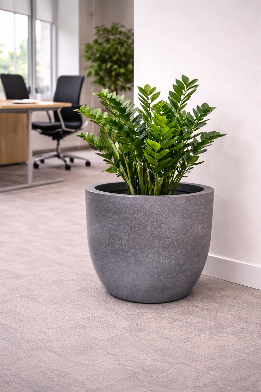 Oval Cylindrical Planter