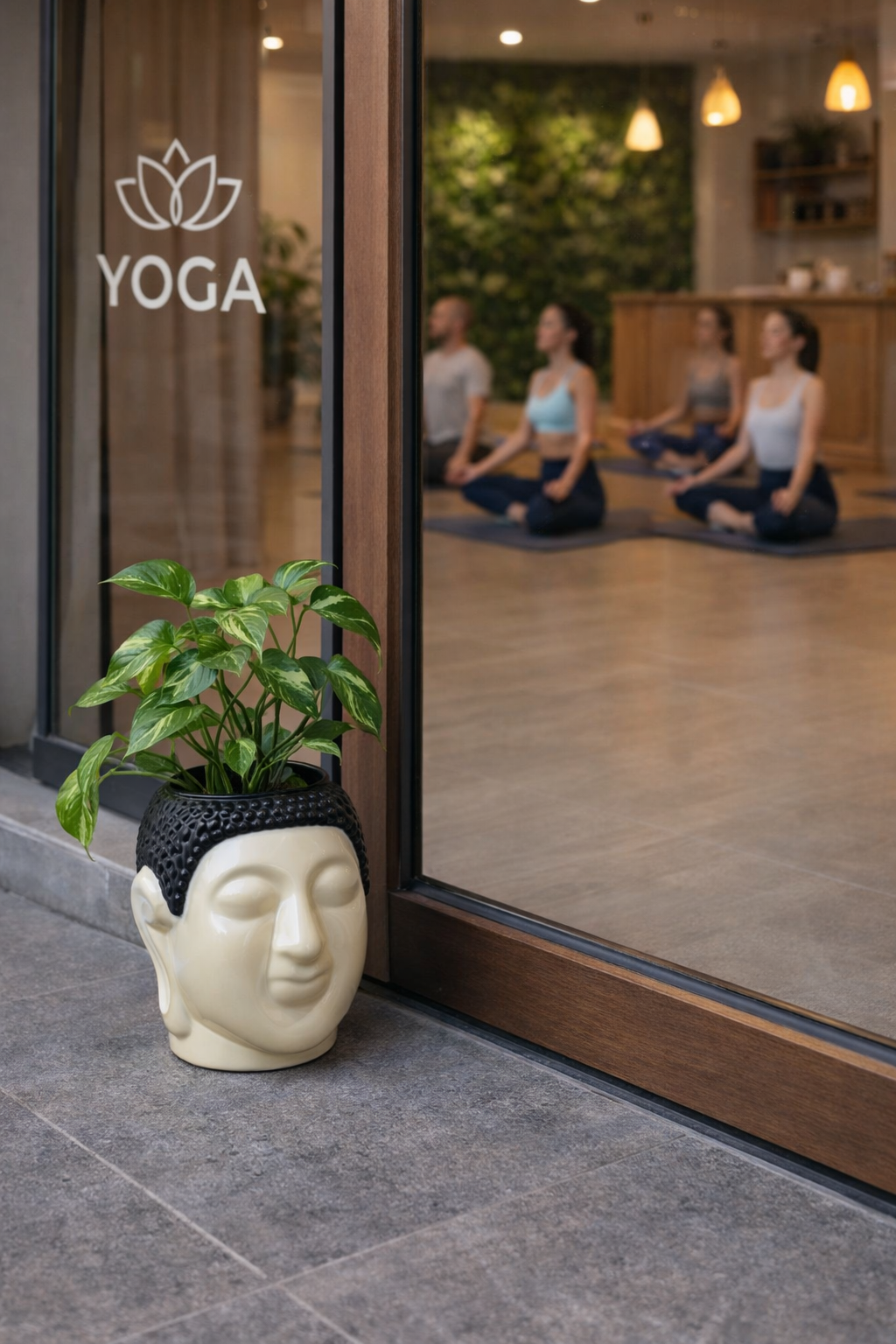 Buddha Mini Planter view 2