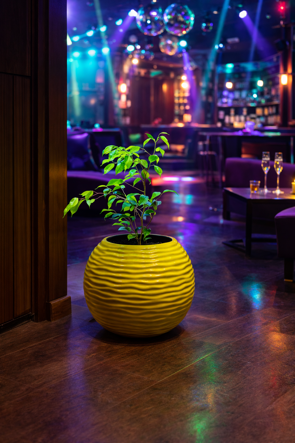 Round Bowl Waver Planter