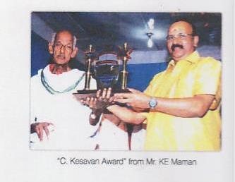 C. Kesavan Award