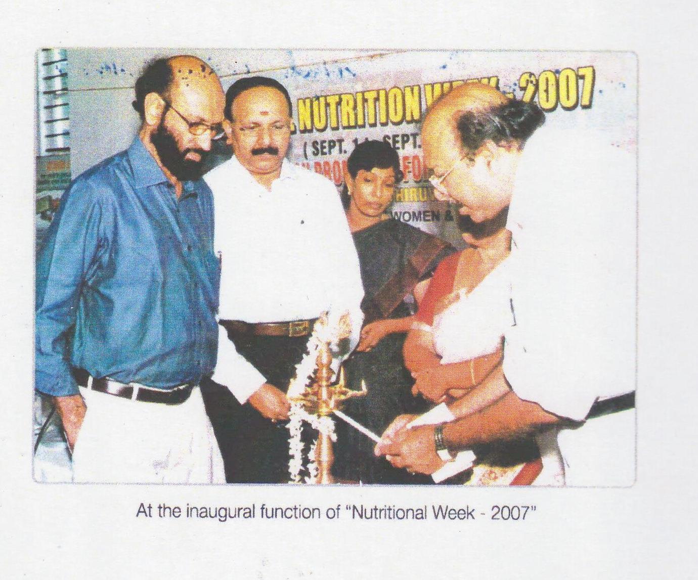 Nutritional Week — 2007