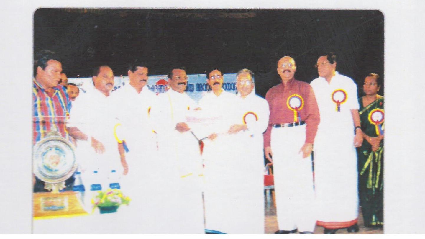 On the Felicitation Stage
