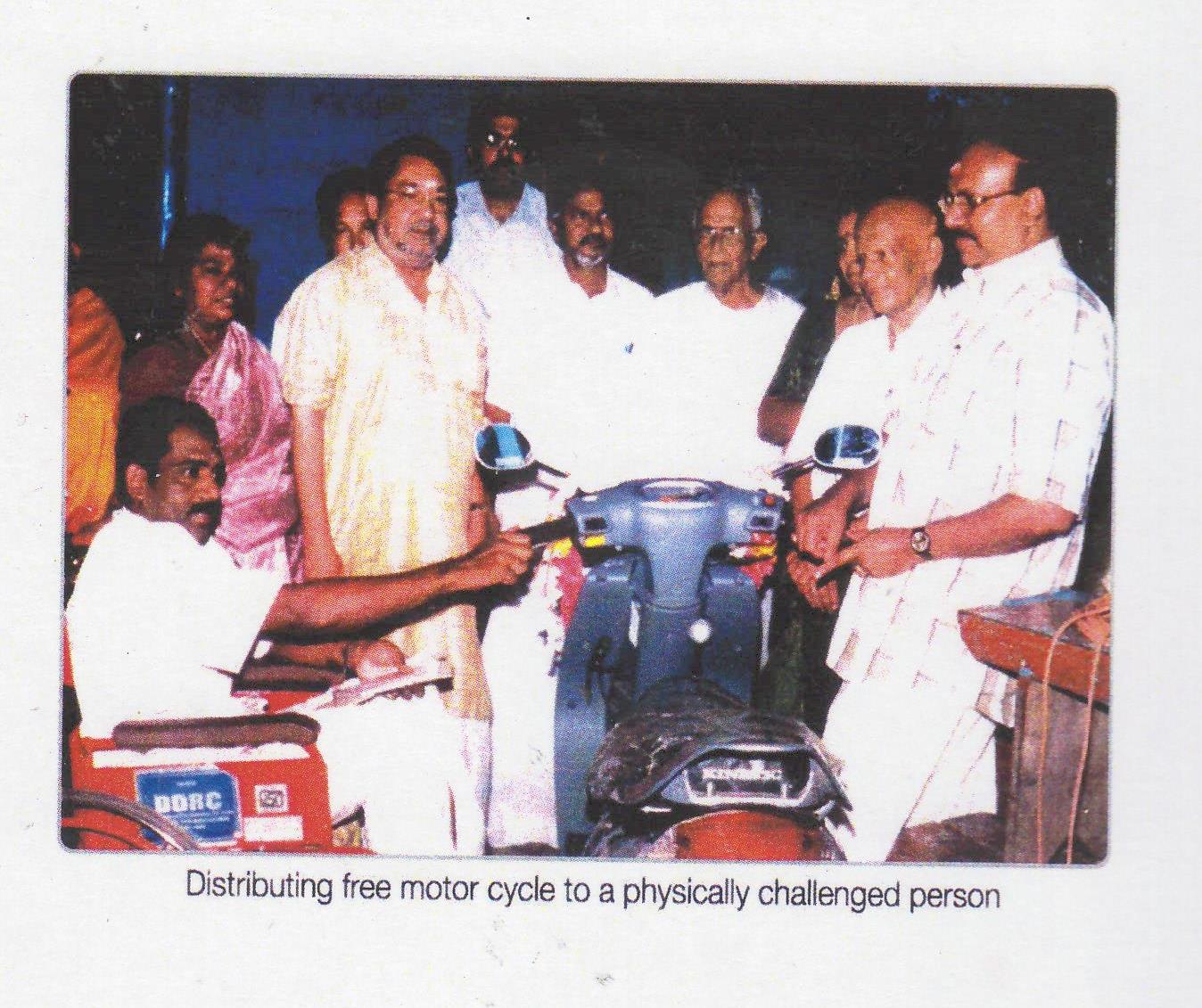 A Motorcycle for the Differently-Abled