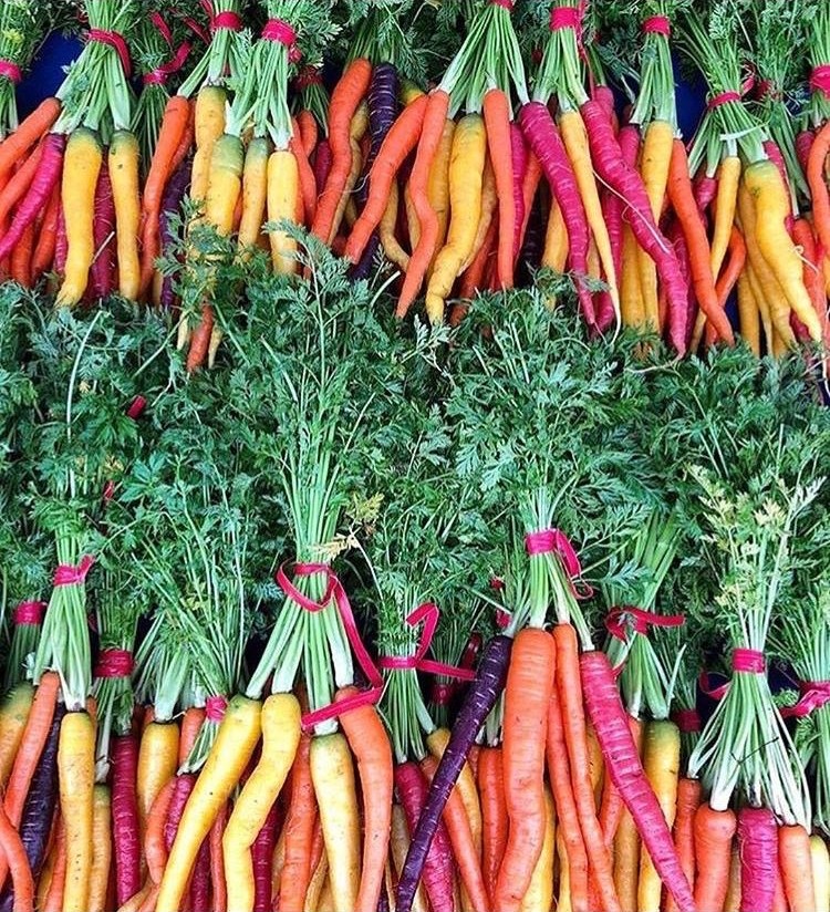 Rainbow Carrots Fresh Produce