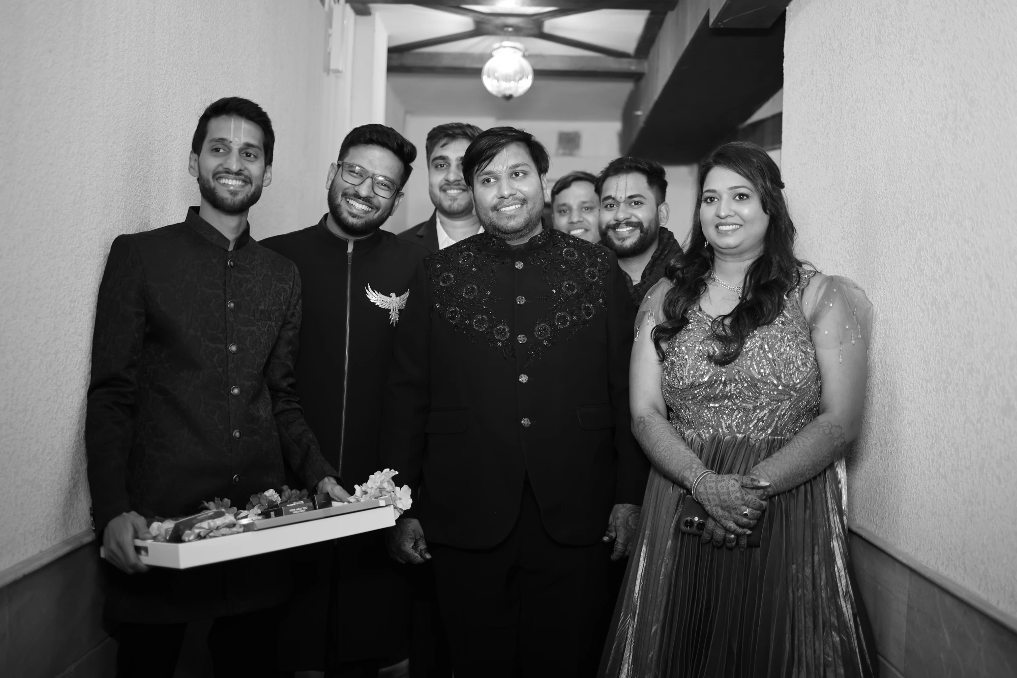 The Groom & His Tribe