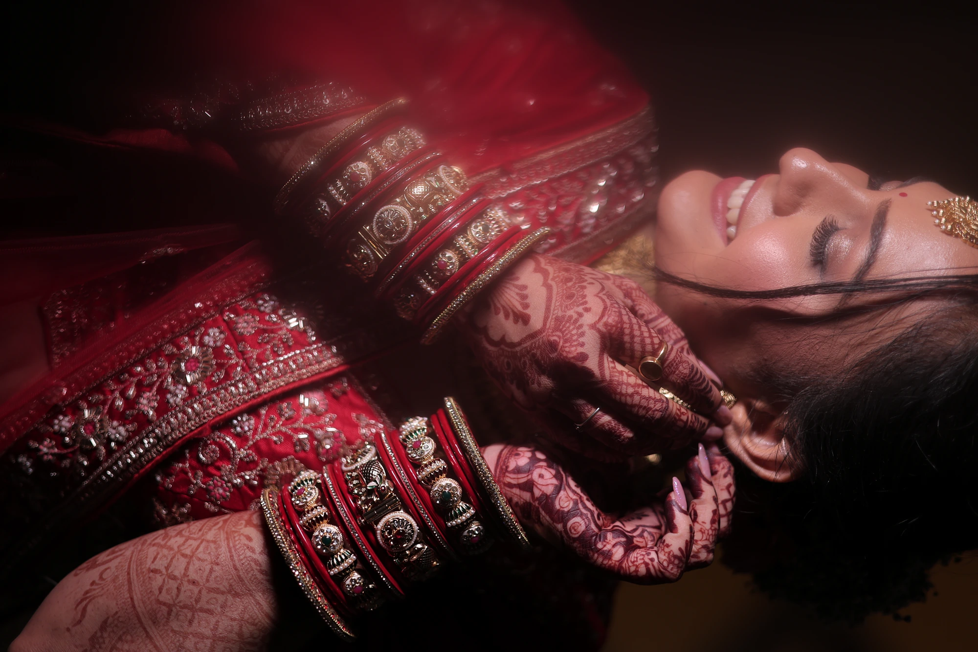 A Bride in Repose