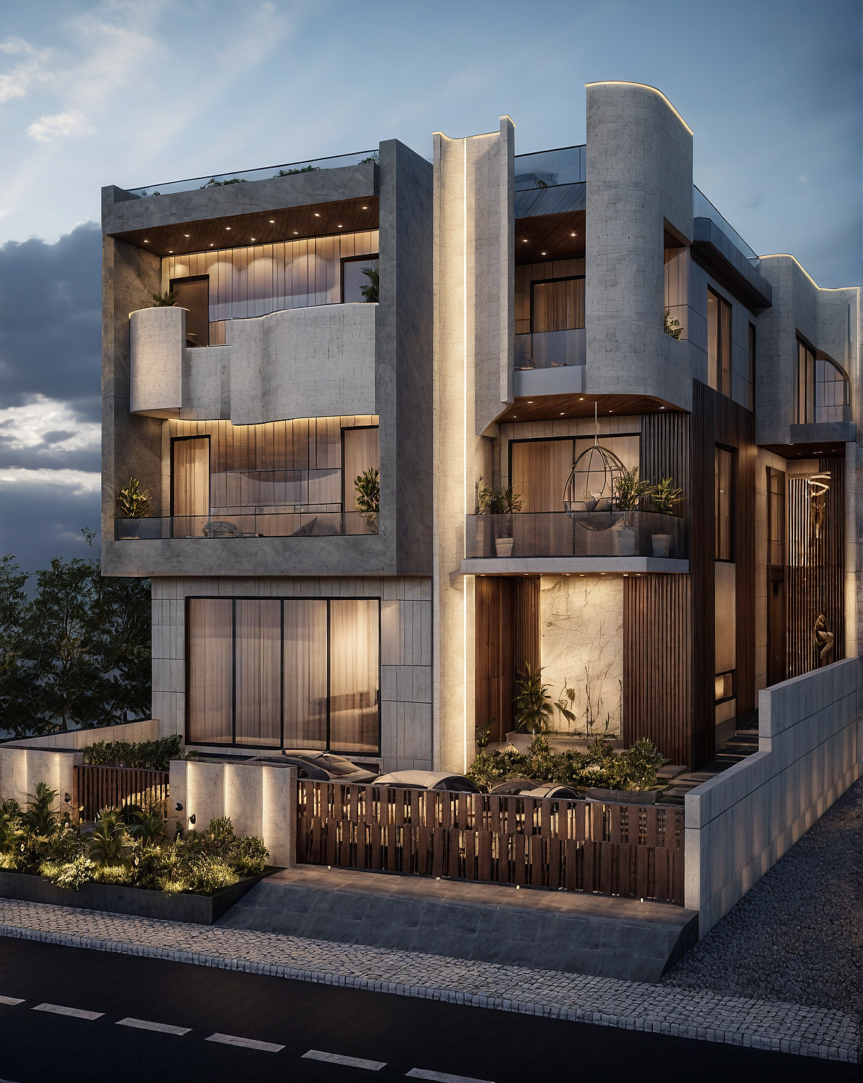 Contemporary Living Space