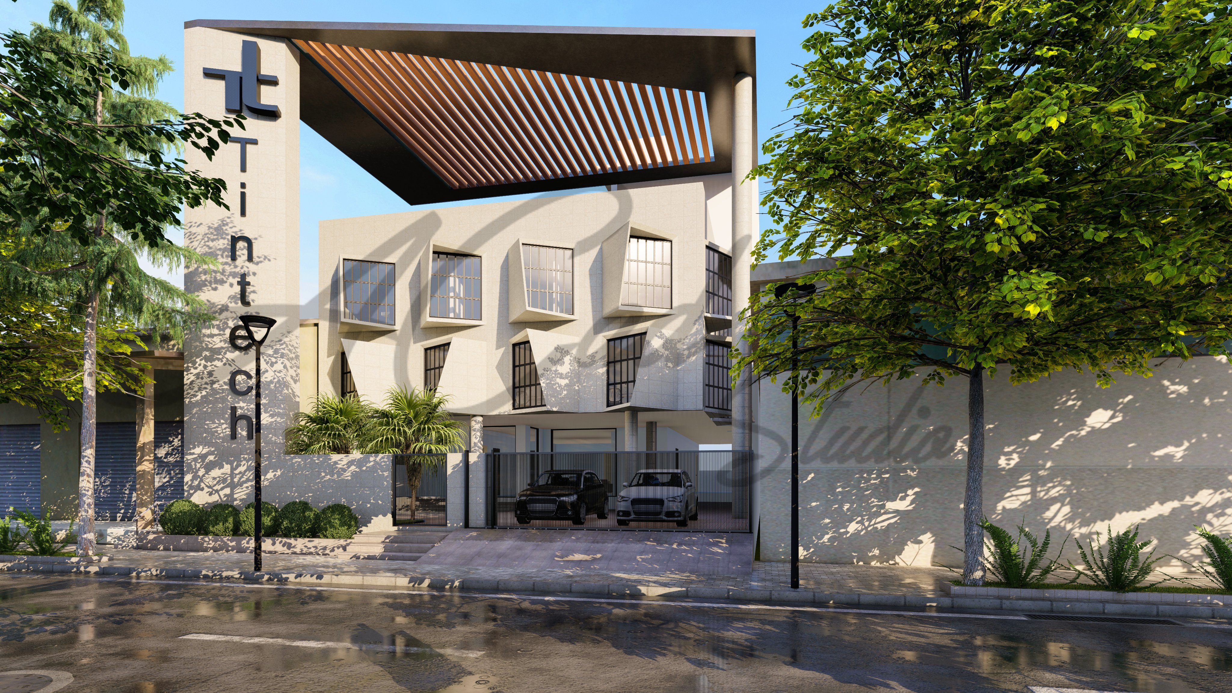 Contemporary Industrial Workspace | 500 Sq. Yards