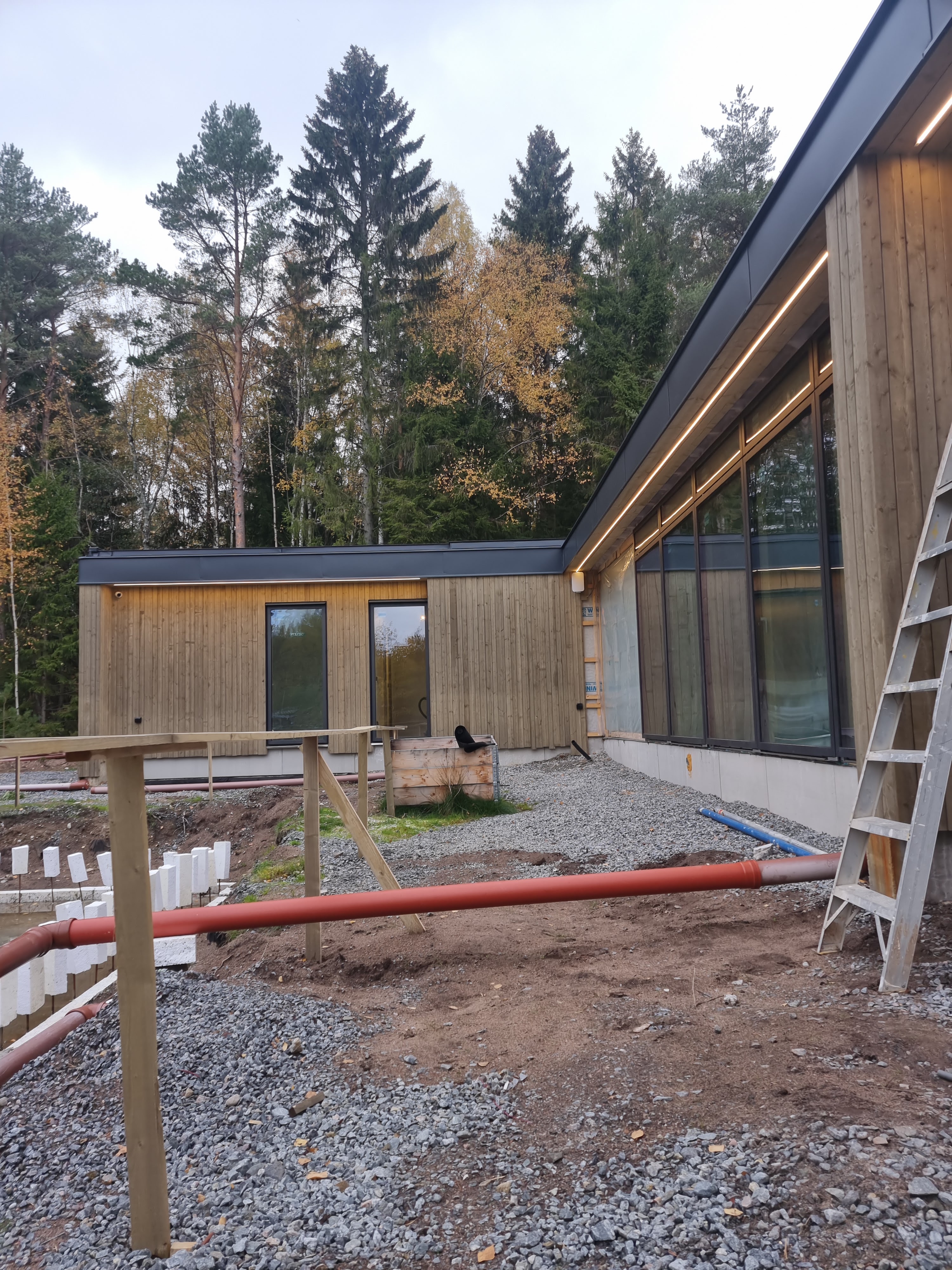 Modern träbyggnad