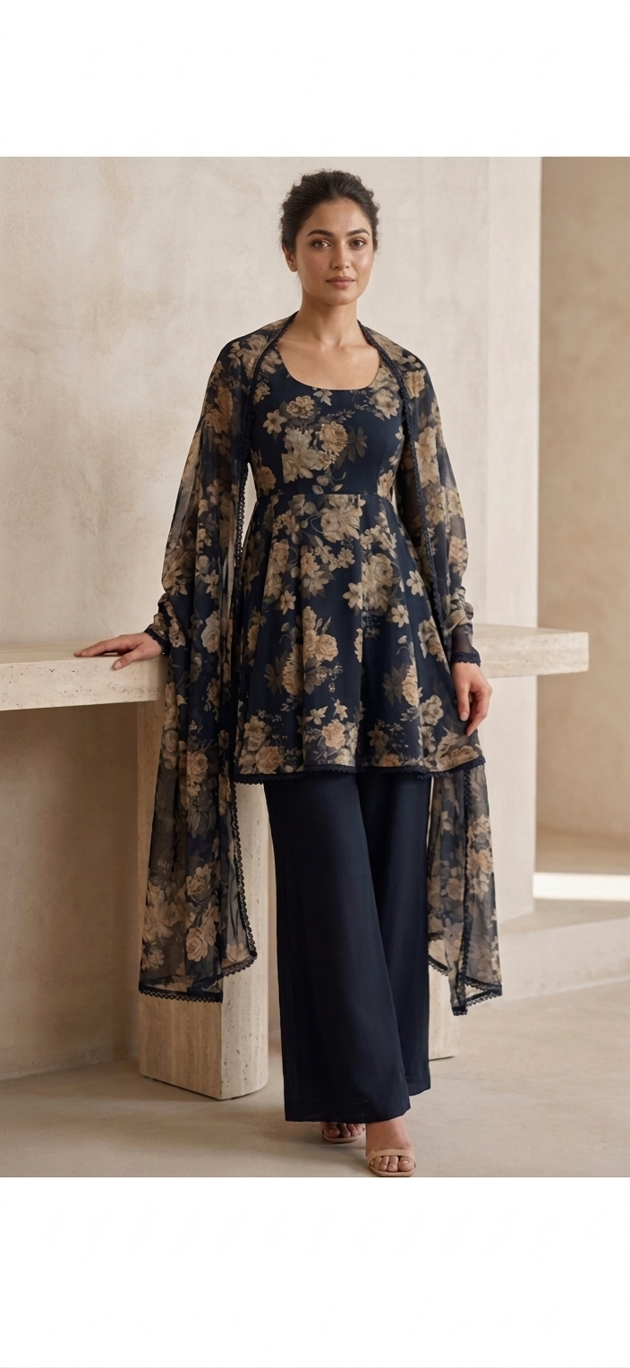 Georgette Anarkali
