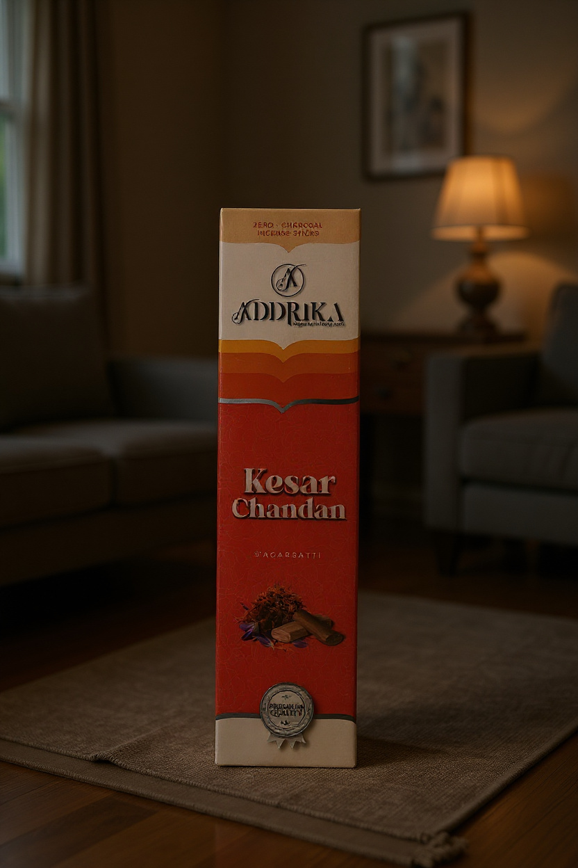 Kesar Chandan - Zero Charcoal Low Smoke Incense
