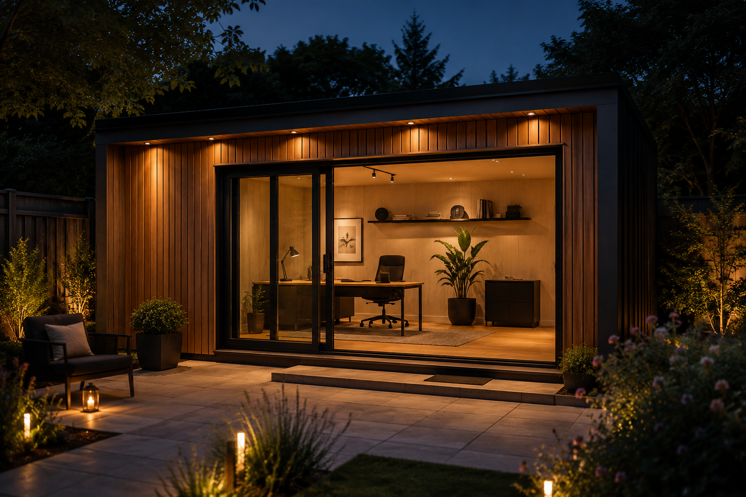 Configure your garden office