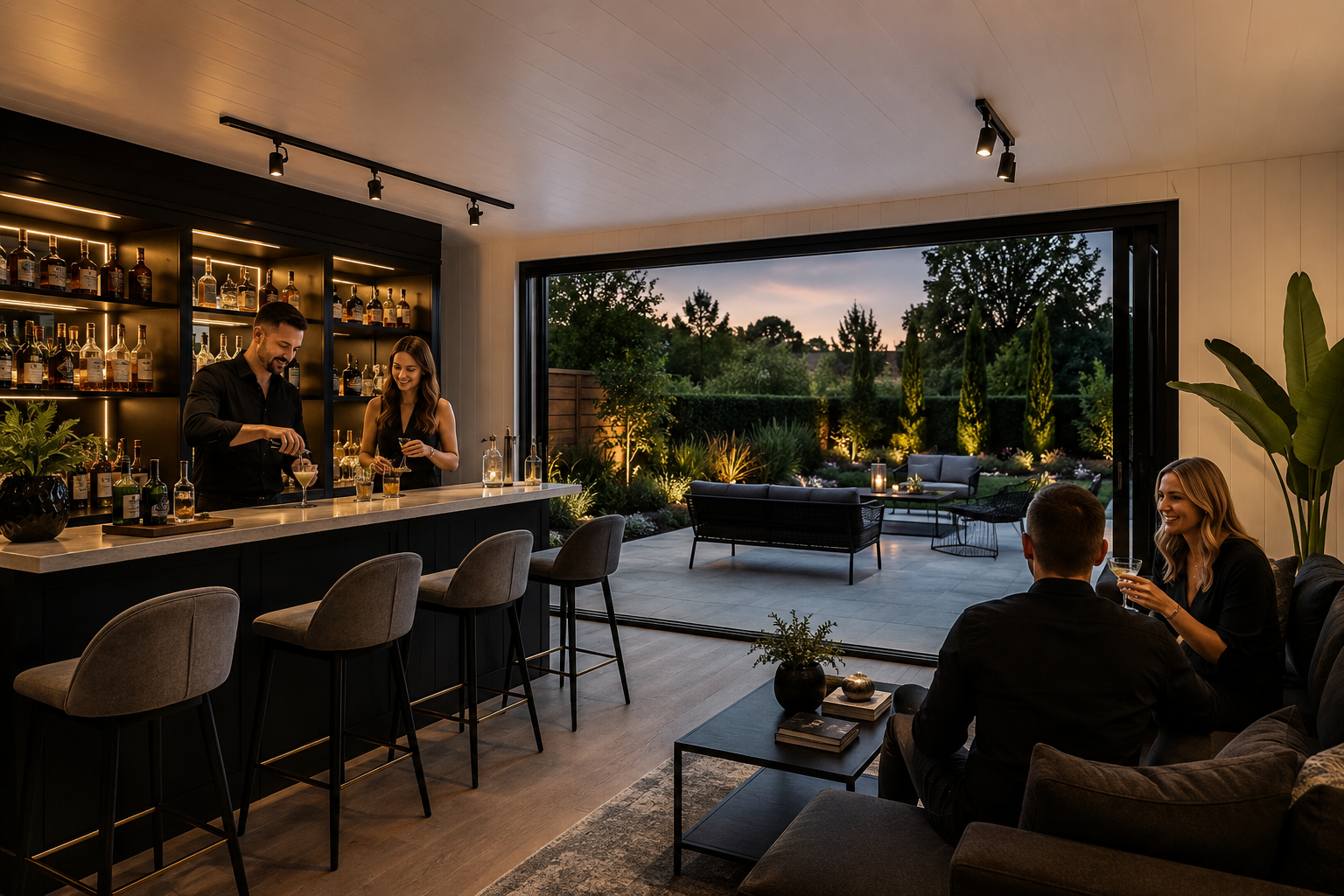 Cocktail lounge