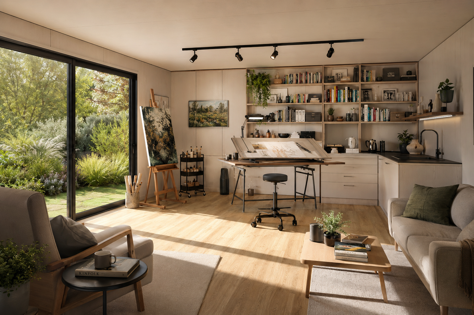 Artist Studio — The painter's room.