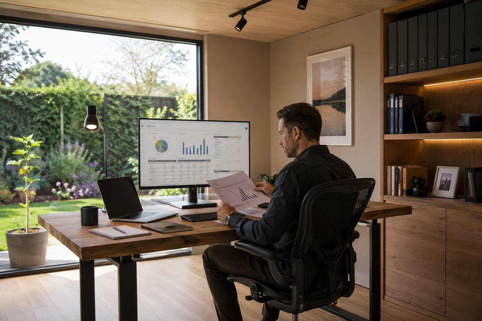Garden office tax deductible for business owners