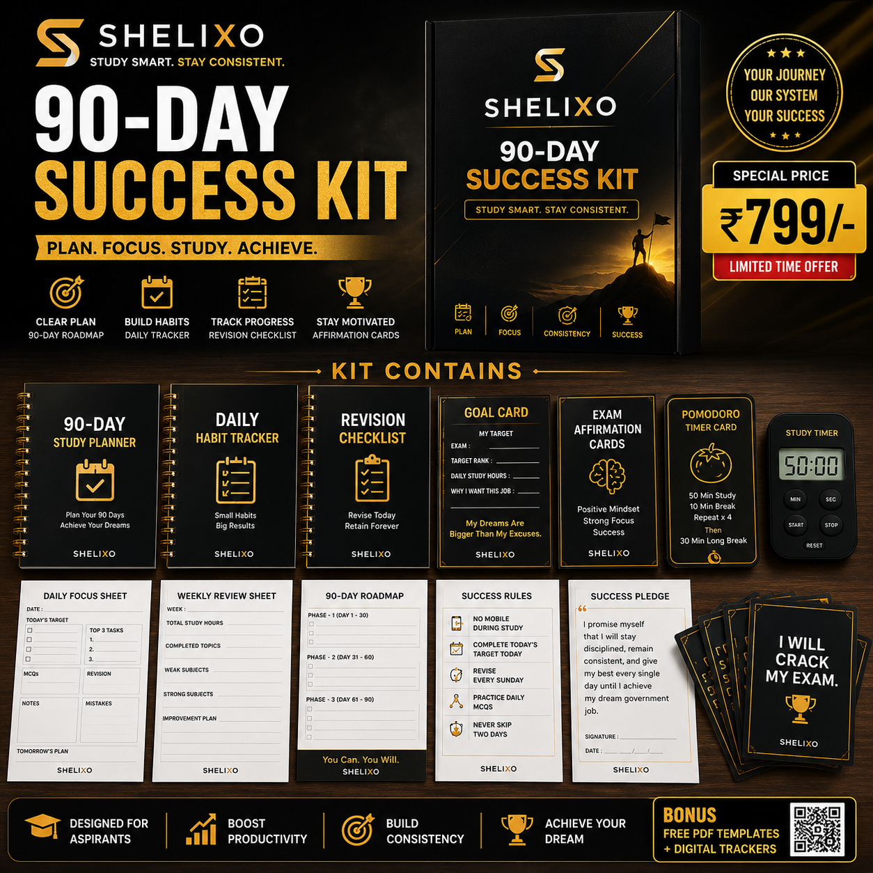 SHELIXO 90-Day Success Kit