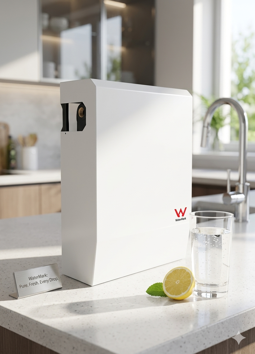 WaterMark filtration system in modern kitchen