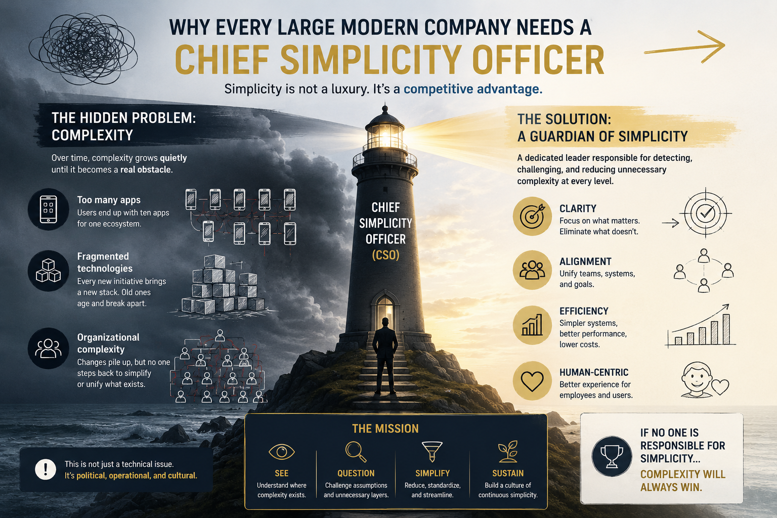 Why Every Large Company Needs a Chief Simplicity Officer