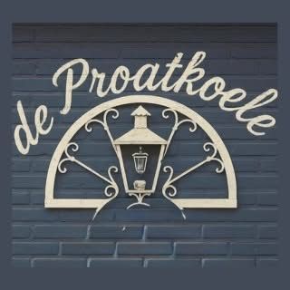 Het gevelbord van De Proatkoele