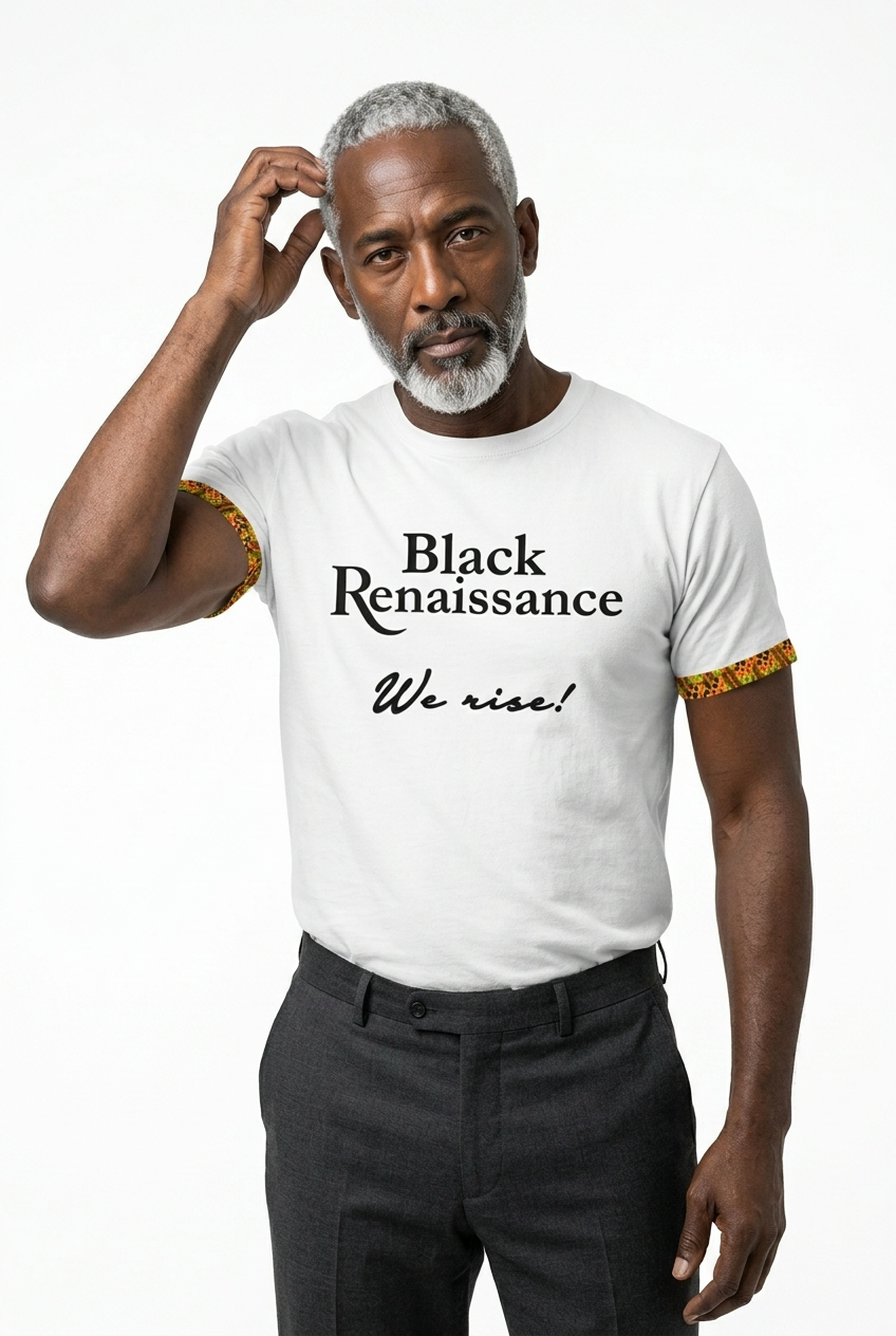 Black Renaissance Tee — Off-White