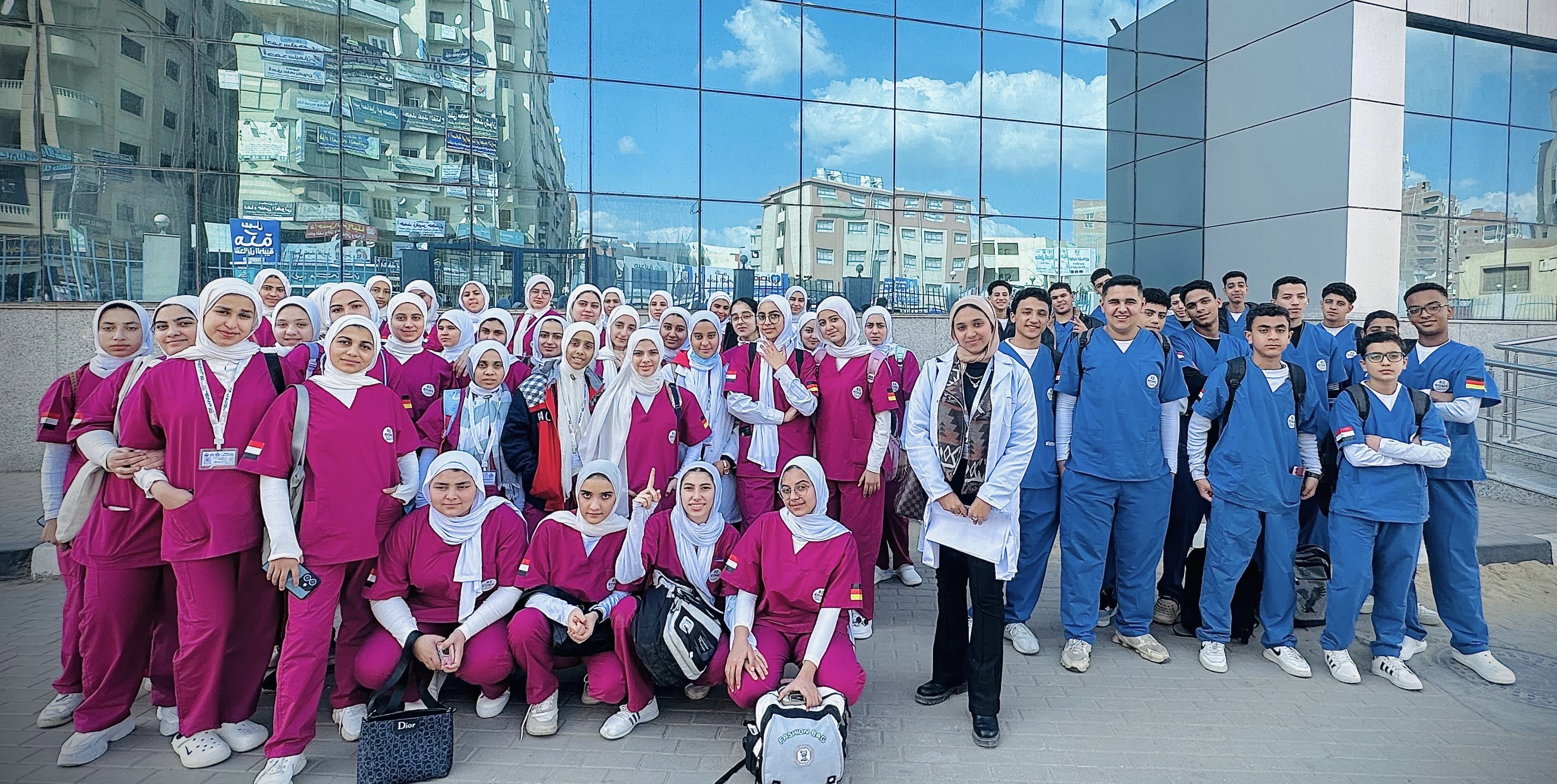 EGNS — Egyptian German Nursing School students, Talkha & Tanta