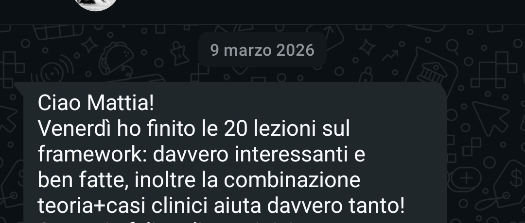 Testimonianza WhatsApp