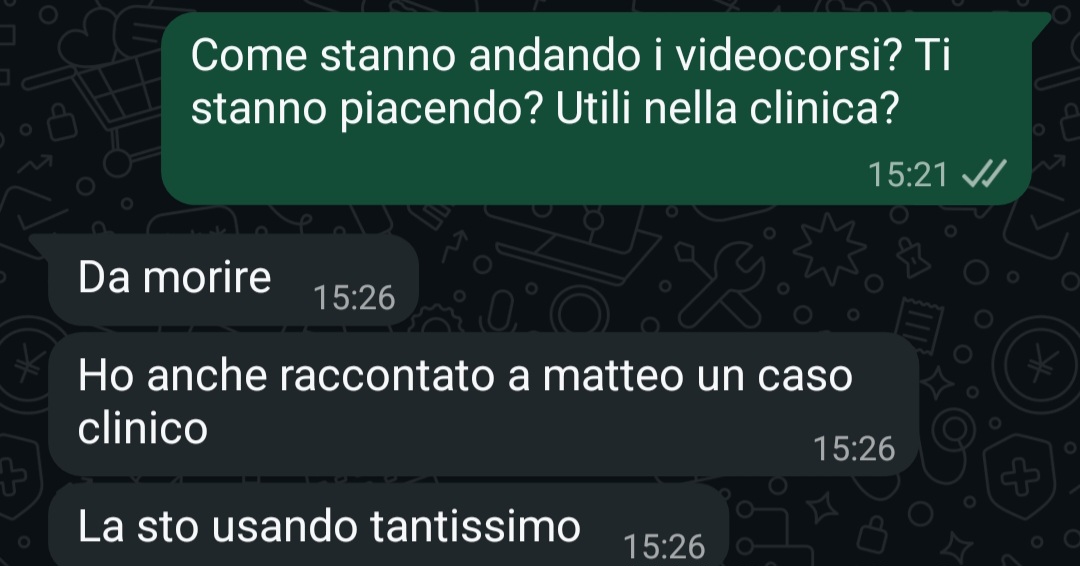 Testimonianza WhatsApp