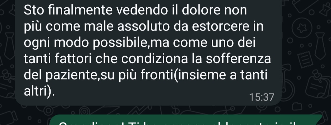 Testimonianza WhatsApp