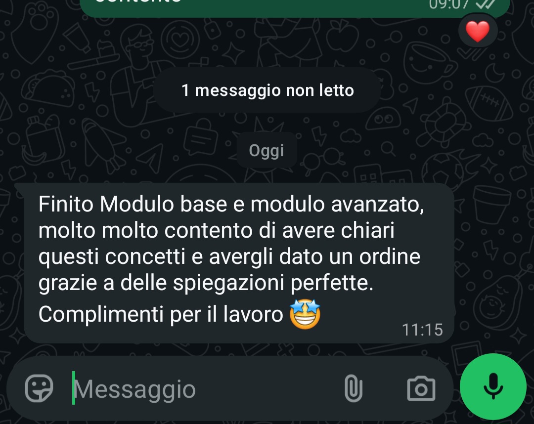 Testimonianza WhatsApp