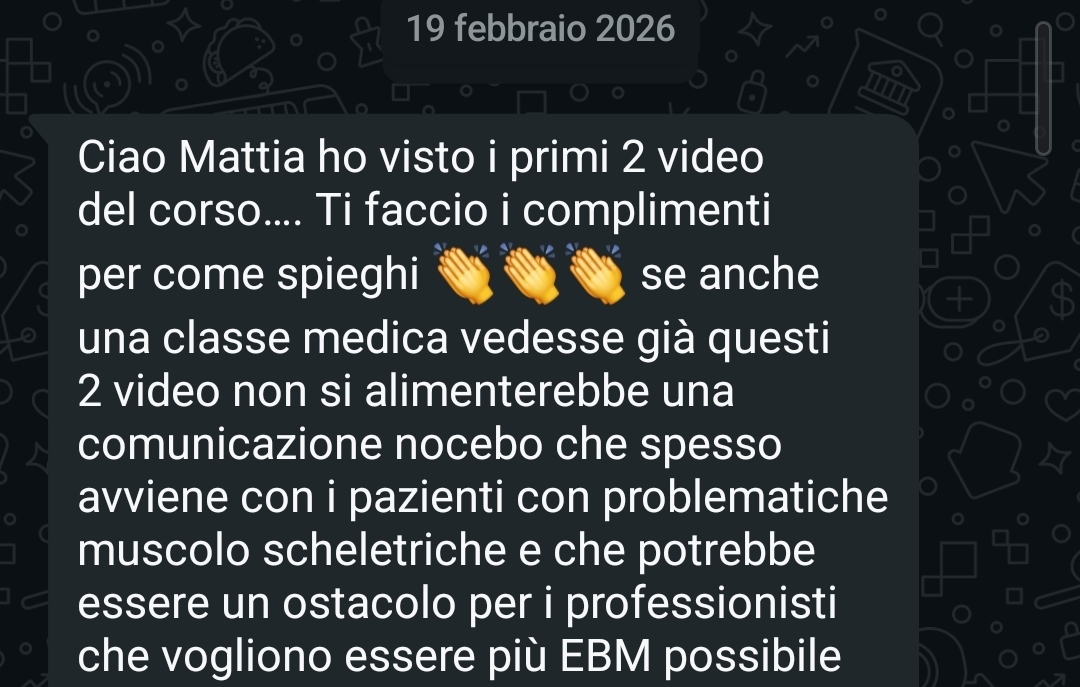 Testimonianza WhatsApp