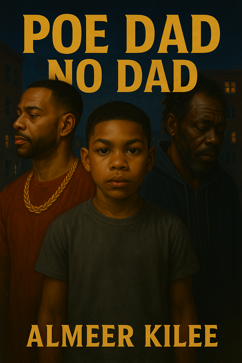 Poe Dad no Dad by Almeer kilee Nance - Book Cover
