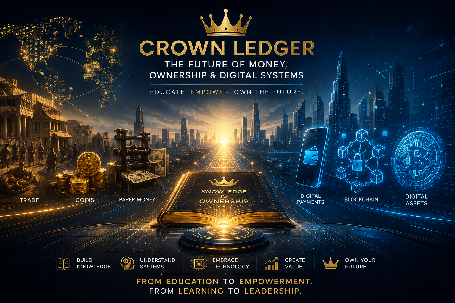 Crown Ledger by Almeer kilee Nance - Book Cover