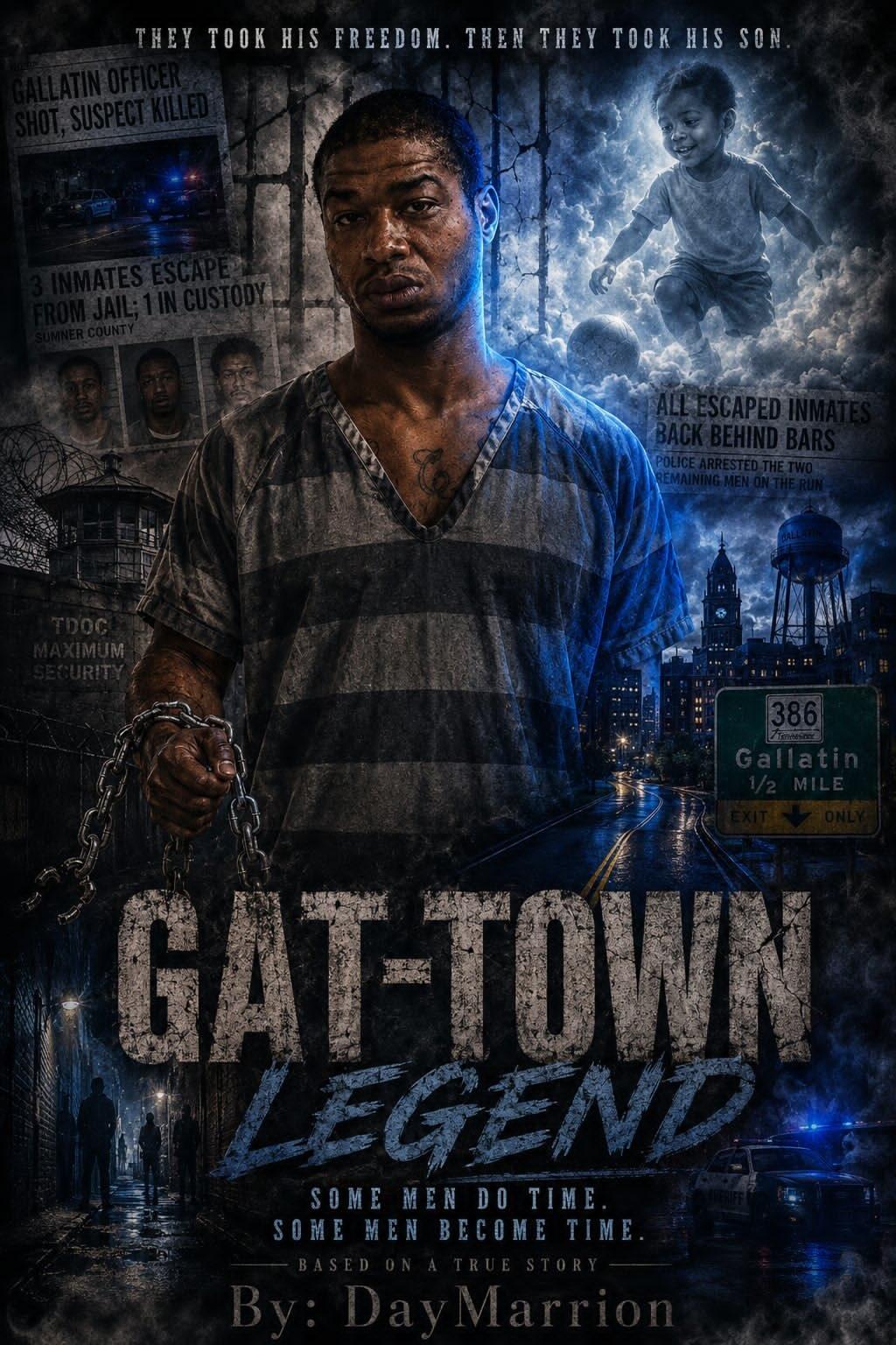 Gat-Town Legend by DayMarrion - Book Cover