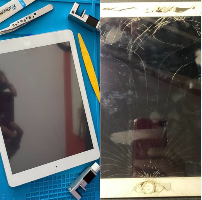 iPad 2 changement écran tactile