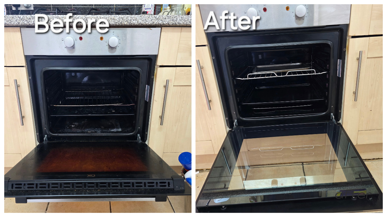 Kitchen Cleaning Before and After - Complete Deep Clean