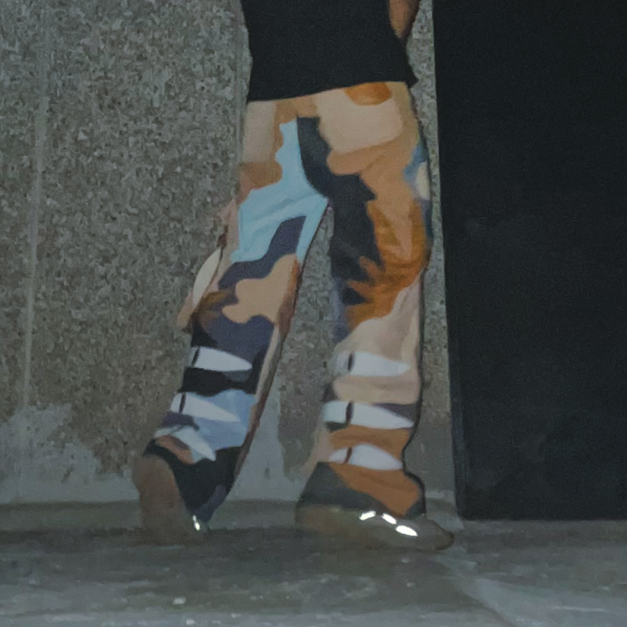 "Static Camo" Distortion Pant 1