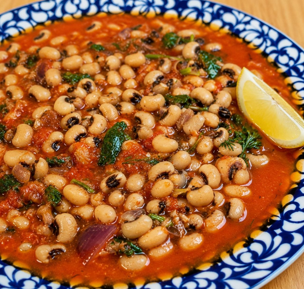 Mavromatika (Greek Black-Eyed Peas)