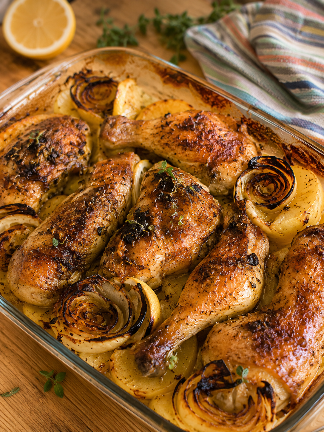 Greek Lemon Chicken with Potatoes