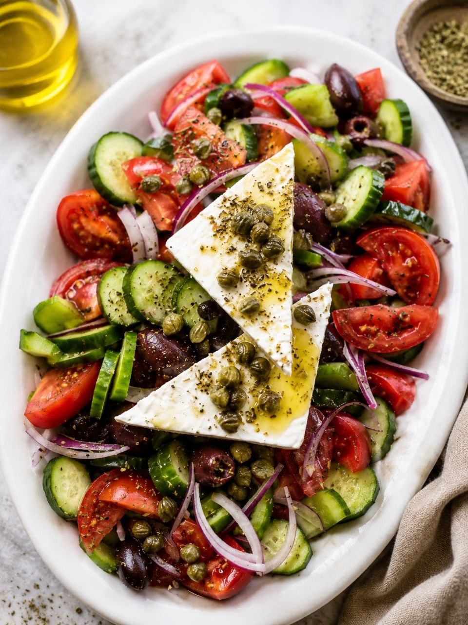 Horiatiki (Greek Village Salad)