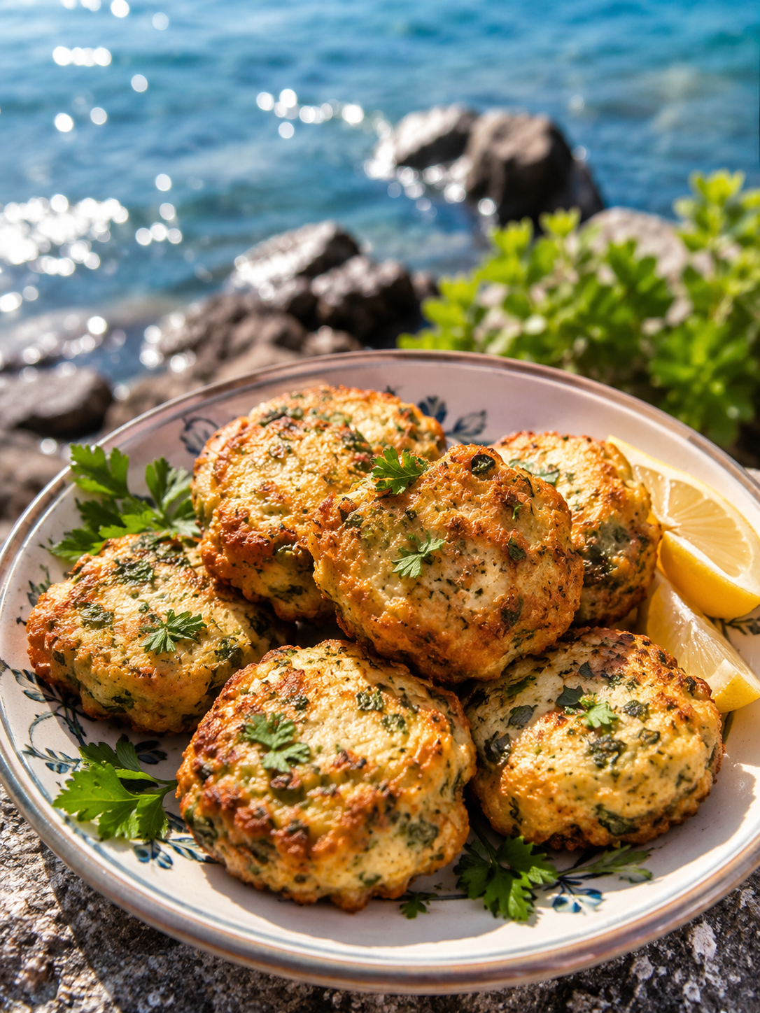 Psarokeftedes (Fish Cakes)