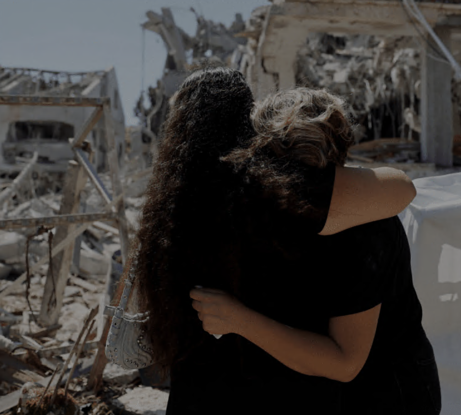 Respectful documentary-style medical relief imagery