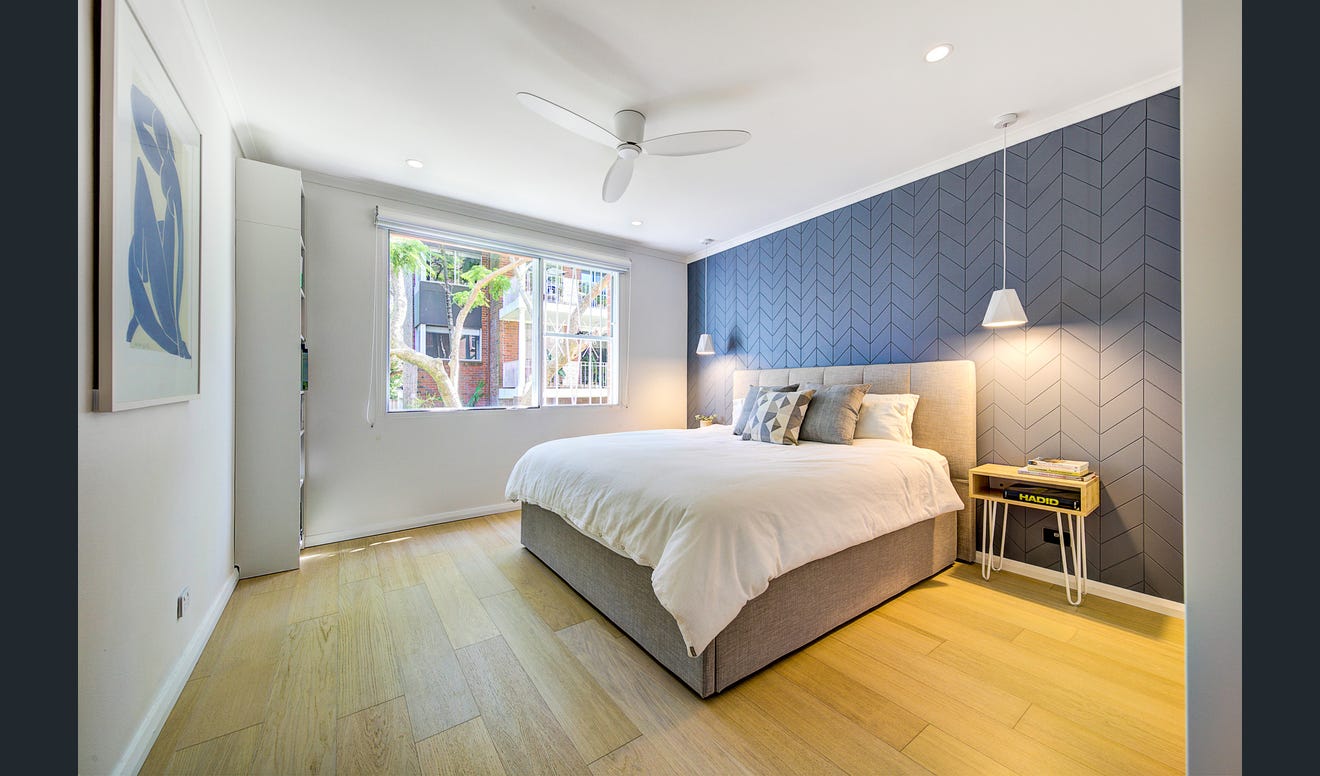 Mosman Apartment Bedroom before renovation