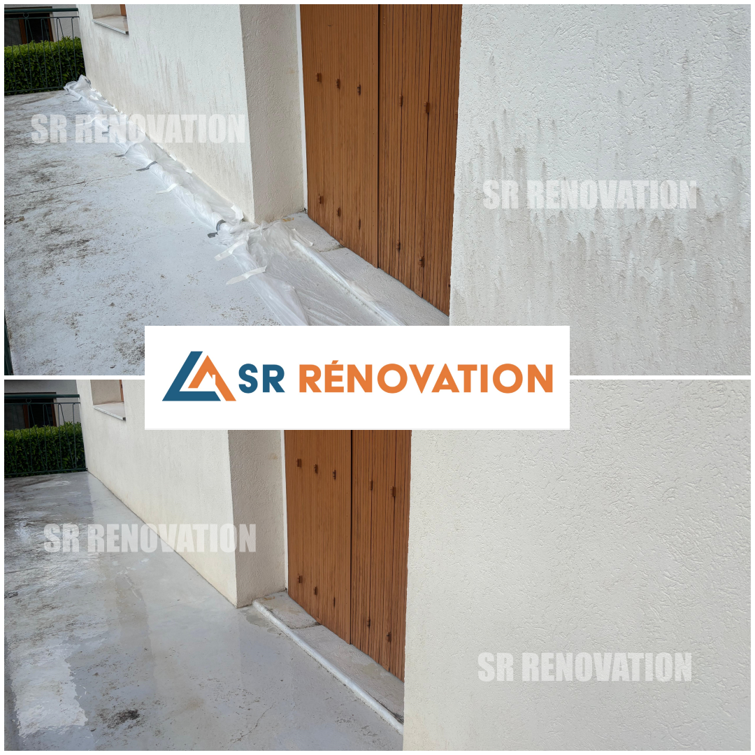 Nettoyage de façades Beaucourt