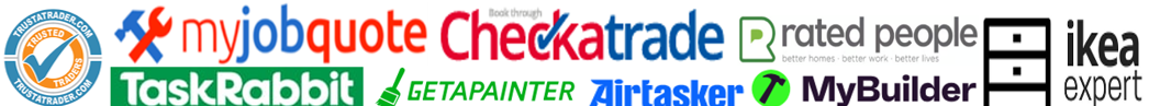 Featured on Checkatrade, Rated People, TaskRabbit, MyBuilder and more