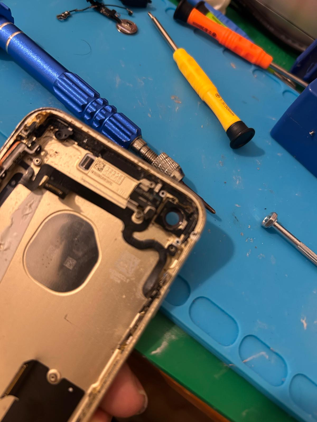 Rückseite Reparatur