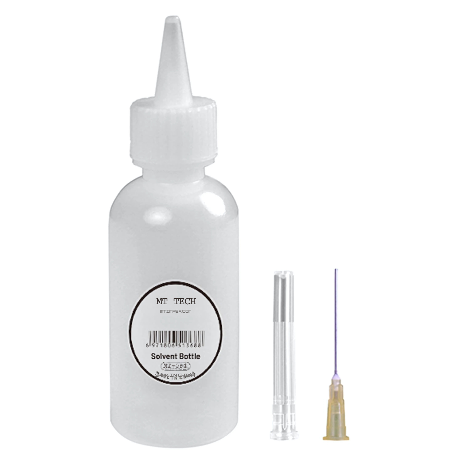 Botella Solvente MT Tech MT-054 con Agujas