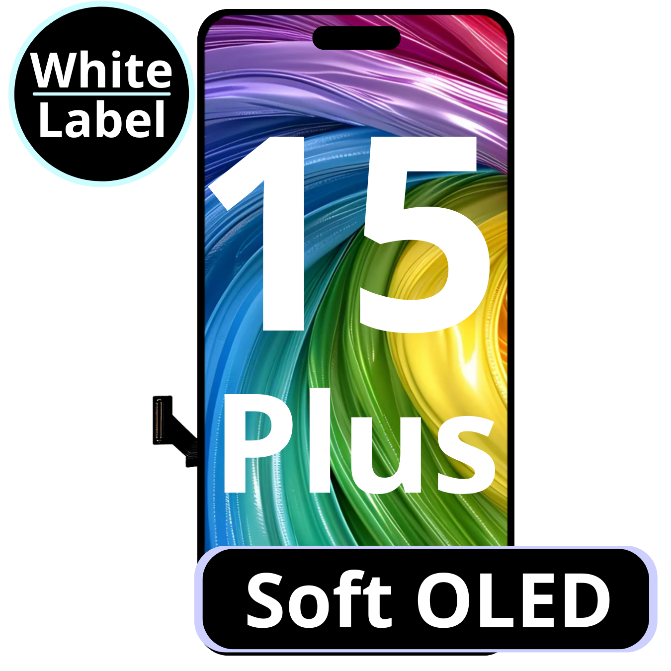 Pantalla Soft OLED iPhone 15 Plus